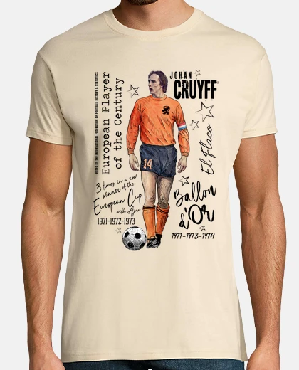 Camiseta Johan Cruyff - European Player of the C