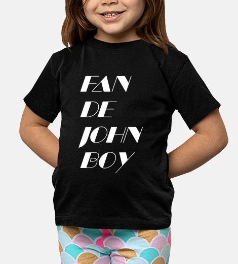 Kids john fan boy 2 white kids