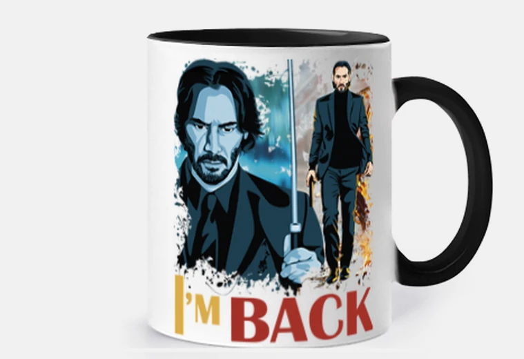 Tazza John Wick ha vu elto