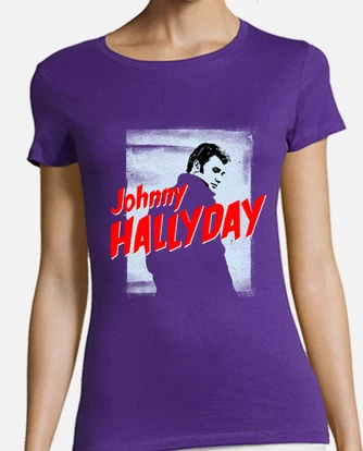 Tee shirt best sale femme johnny hallyday