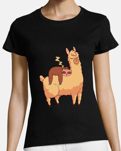 Tee-shirt joli cadeau d39alpaga de lama paresseux