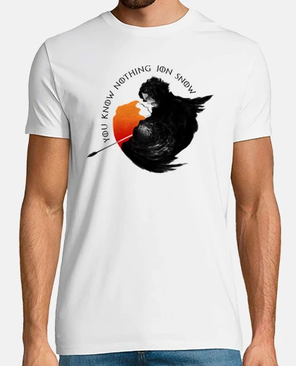 Camiseta Jon Nieve e Ygritte - You Know Nothing Jon Snow (Juego de Tronos)