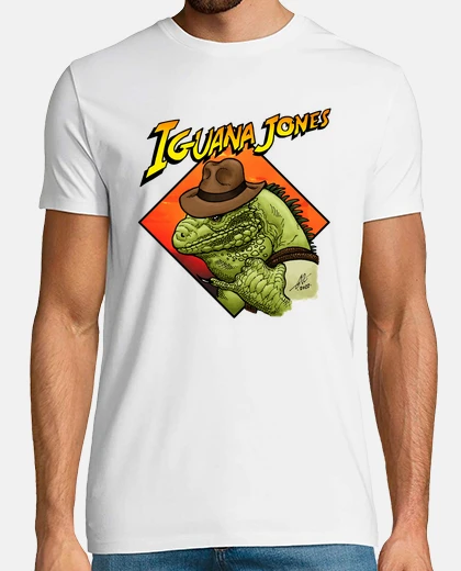 T-shirt jones dell&#39;iguana
