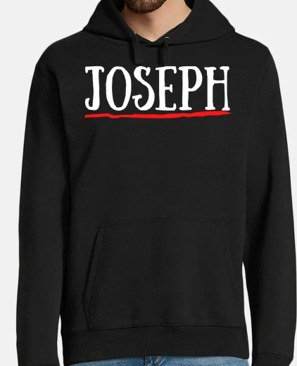 Sudadera joseph first name red line