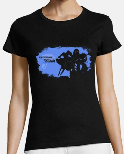 Tee-shirt jouer du jeu pharah