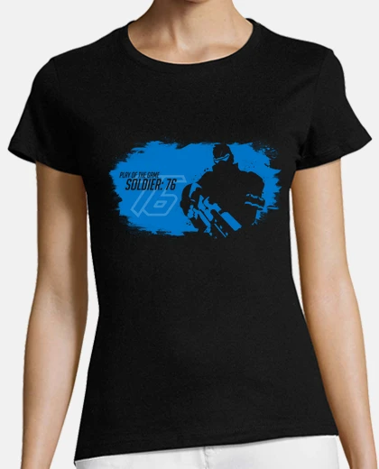 Tee-shirt jouer du jeu soldier 76