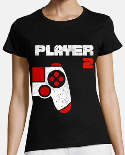 Tee-shirt joueur 1 joueur 2 joueur partenaire