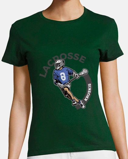 Tee-shirt joueur de crosse
