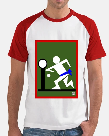 Tee-shirt joueur de pelote