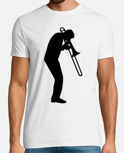 Tee-shirt joueur de trombone
