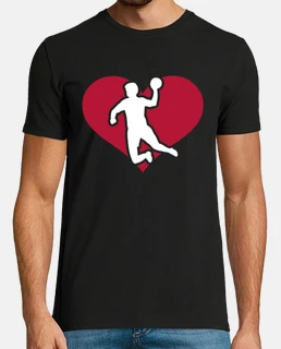 joueur de handball coeur