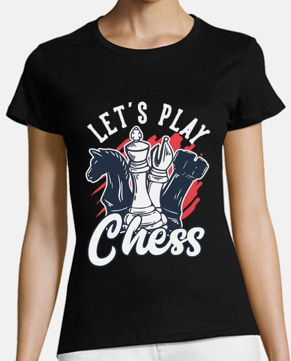 Tee-shirt jouons aux échecs
