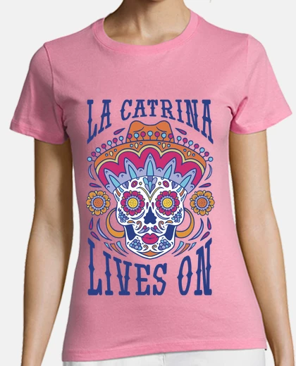 Tee-shirt jour des morts sainte catrina présence