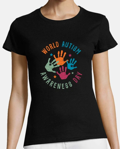 Tee-shirt Journée mondiale de sensibilisation à l autisme