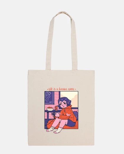 Bolsa joven jugadora follar la vida es como un juego, bolsa de mujer jugadora,