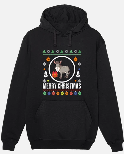 Sweat joyeux noël âne moche pull tostadora - Main Image