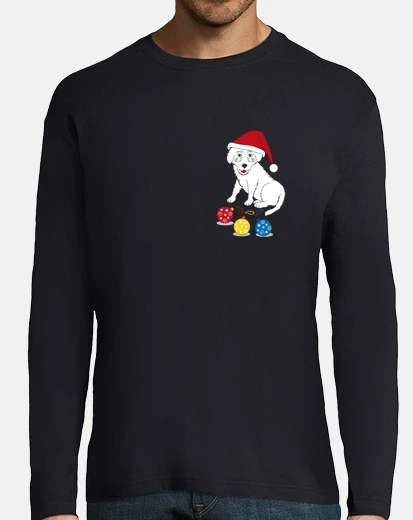 Tee-shirt joyeux noël petit chien