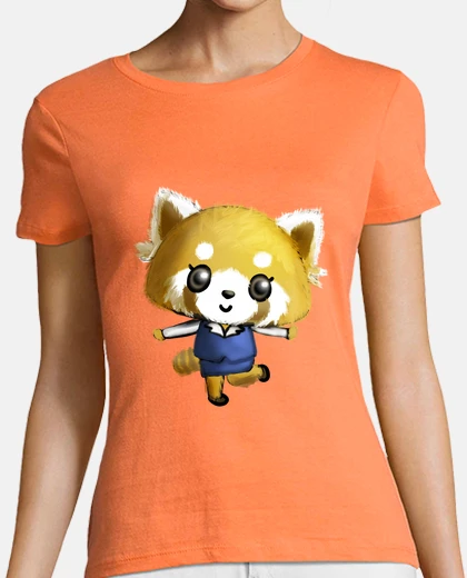 Tee-shirt joyeux panda roux