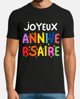 JOYEUX ANNIVERSAIRE couleurs enfant