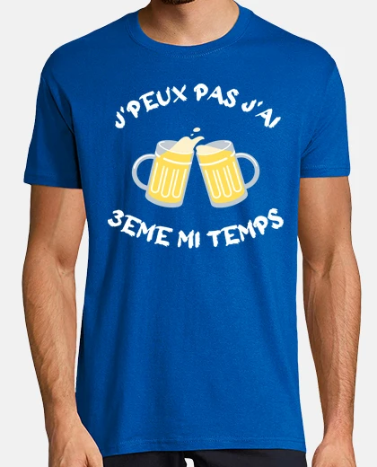 Tee-shirt Jpeux pas jai 3ème mi temps cadeau