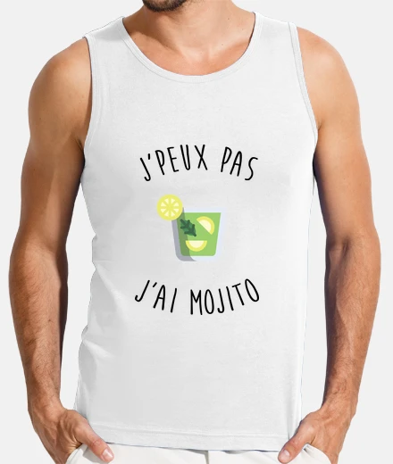 Tee-shirt J'peux pas J'ai mojito / Alcool