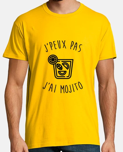 Tee-shirt J'peux pas J'ai mojito / Alcool
