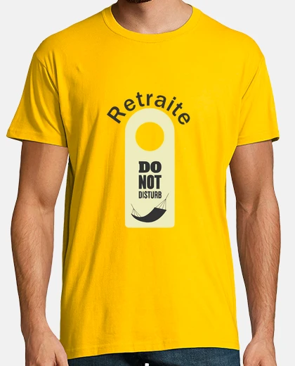 Camiseta jubilación no molestar