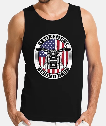 Camiseta jubilación tras las rejas divertida mot