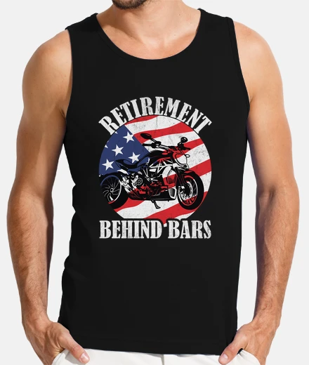 Camiseta jubilación tras las rejas divertida mot