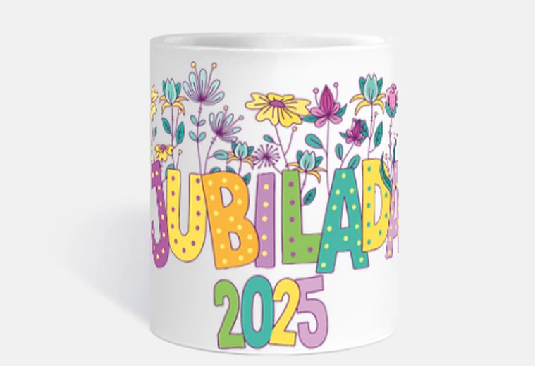 Jubilada floral 25