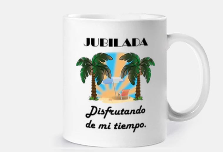 Jubilada y Disfrutando de mi tiempo Neg