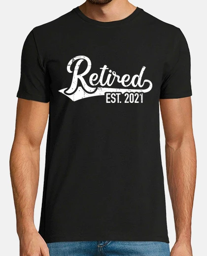Camiseta jubilado 2021