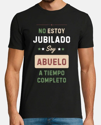 Jubilado abuelo a tiempo completo