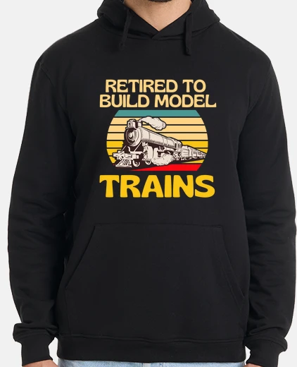 Sudadera jubilado para construir maquetas de tre
