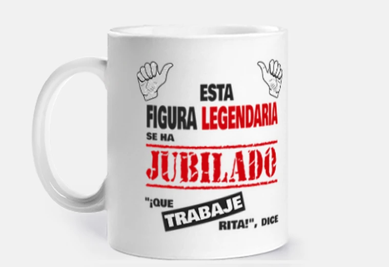 Jubilado tazas