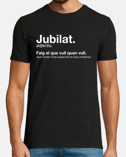 Camiseta Jubilat Retirat Català Jubilado En Catalán Regalo Jubilación