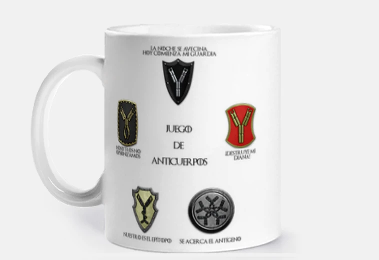 Taza Juego de Anticuerpos Clara 2
