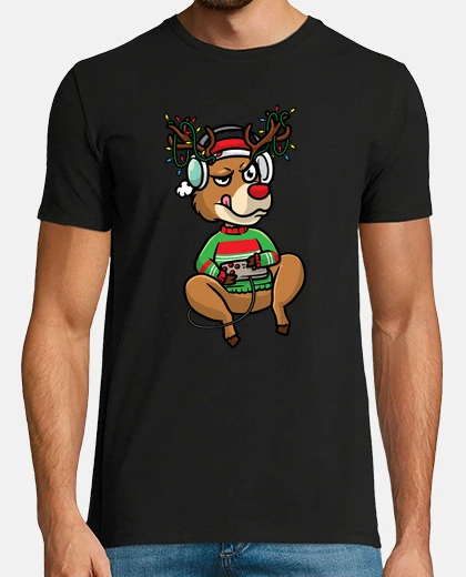 Camiseta juego oficial de renos navideños