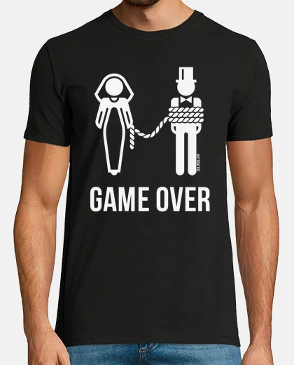 Camiseta juego terminado con una correa plomo - 