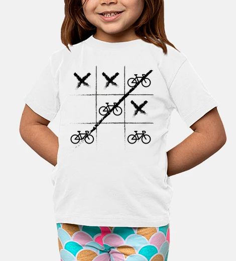 Ropa Juego Tres en Raya Bici Bicicletas Negr