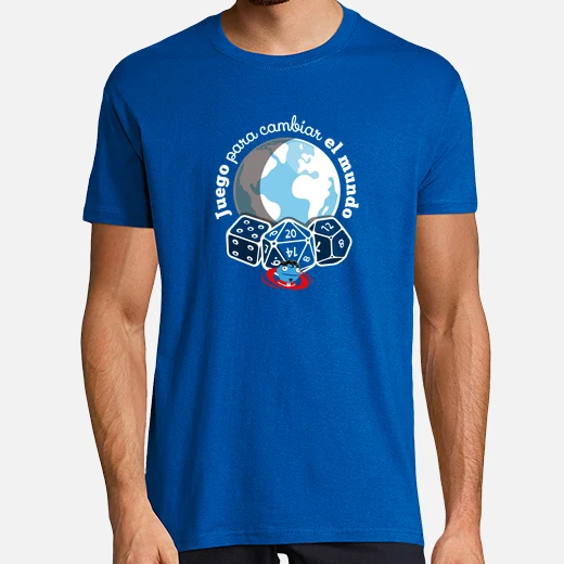 juego para cambiar el mundo con dados - azul pacheco- hombre
