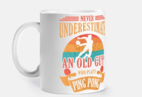 jugador de tenis de mesa de ping pong d