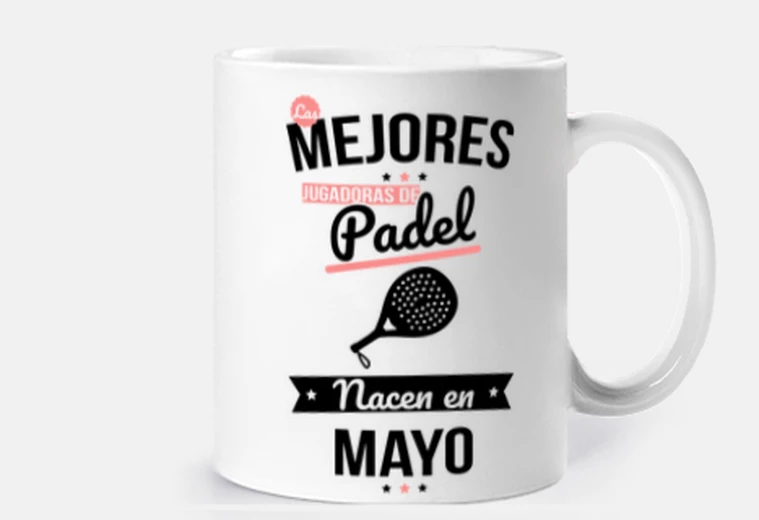 Taza Jugadoras De Padel Nacen En Mayo