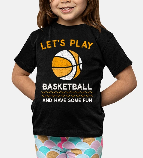 Ropa juguemos baloncesto y divirtámonos