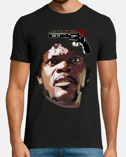Camiseta Jules Winnfield - Ezekiel 25:17 (Pulp Fiction)