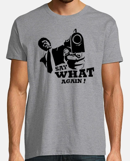 T-shirt Jules Winnfield - Say What Again! (Pulp Fiction)