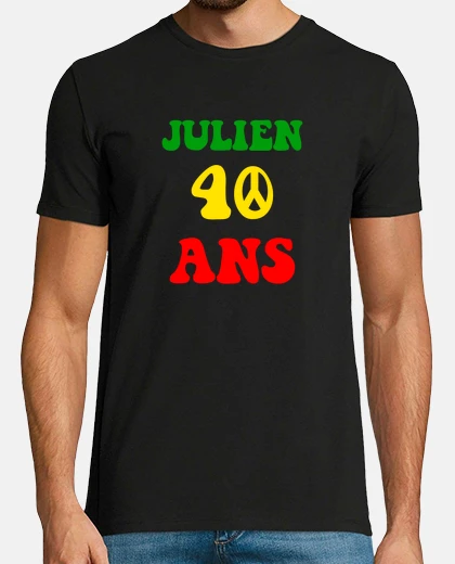 Tee-shirt Julien 40 ans