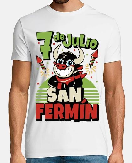 T-shirt July 7th San Fermin