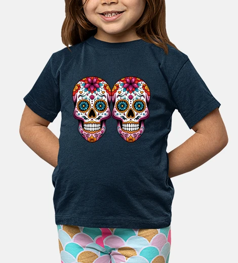 Vêtements jumeaux dia de los muertos