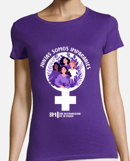 Camiseta juntas somos imparables 8m día de la mu laTostadora